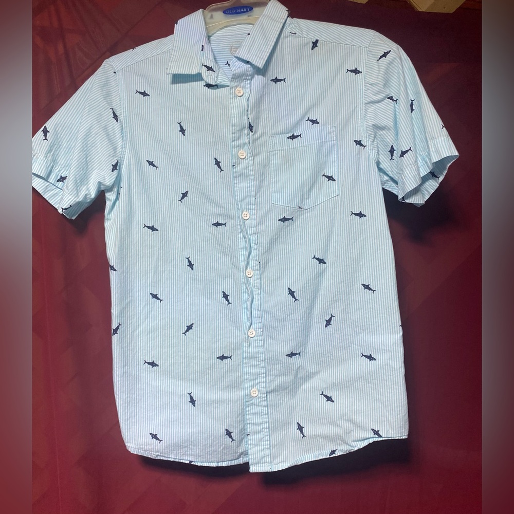 Boys summer button up